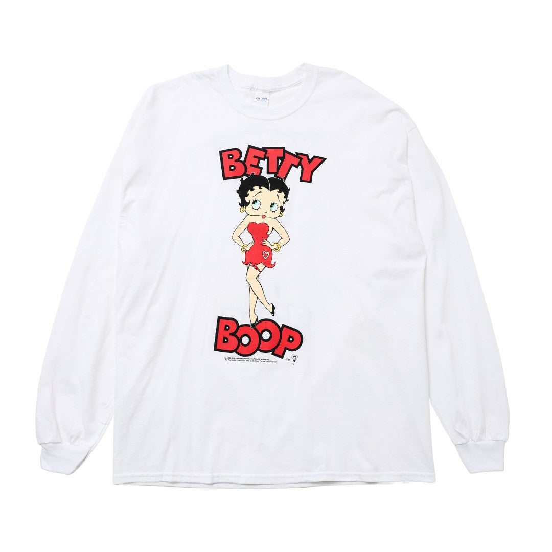 NJCROCE/BETTY BOOP L/S TEE