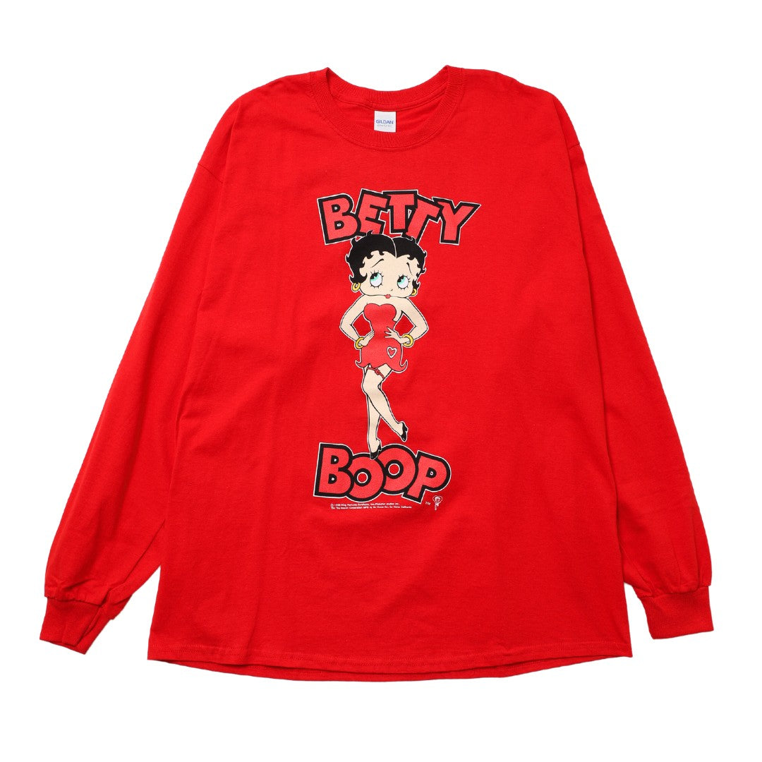 NJCROCE/BETTY BOOP L/S TEE