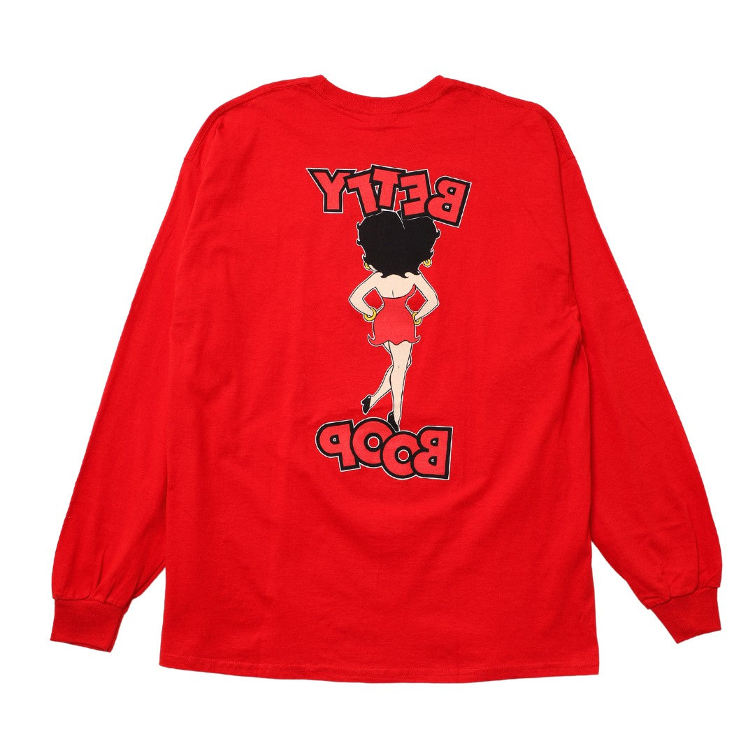 NJCROCE/BETTY BOOP L/S TEE