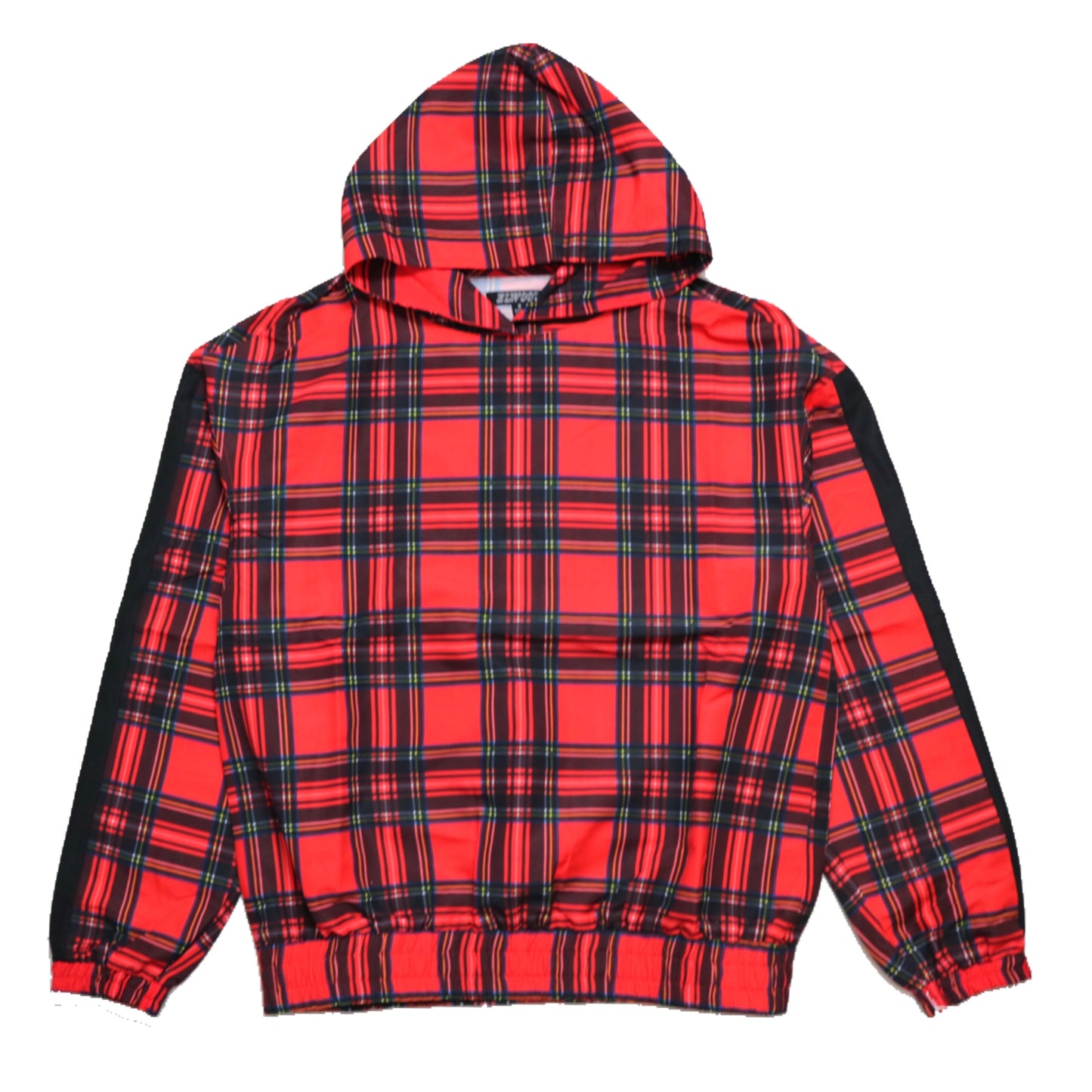 ELWOOD/RED TARTAN PLAID MATTE NYLON