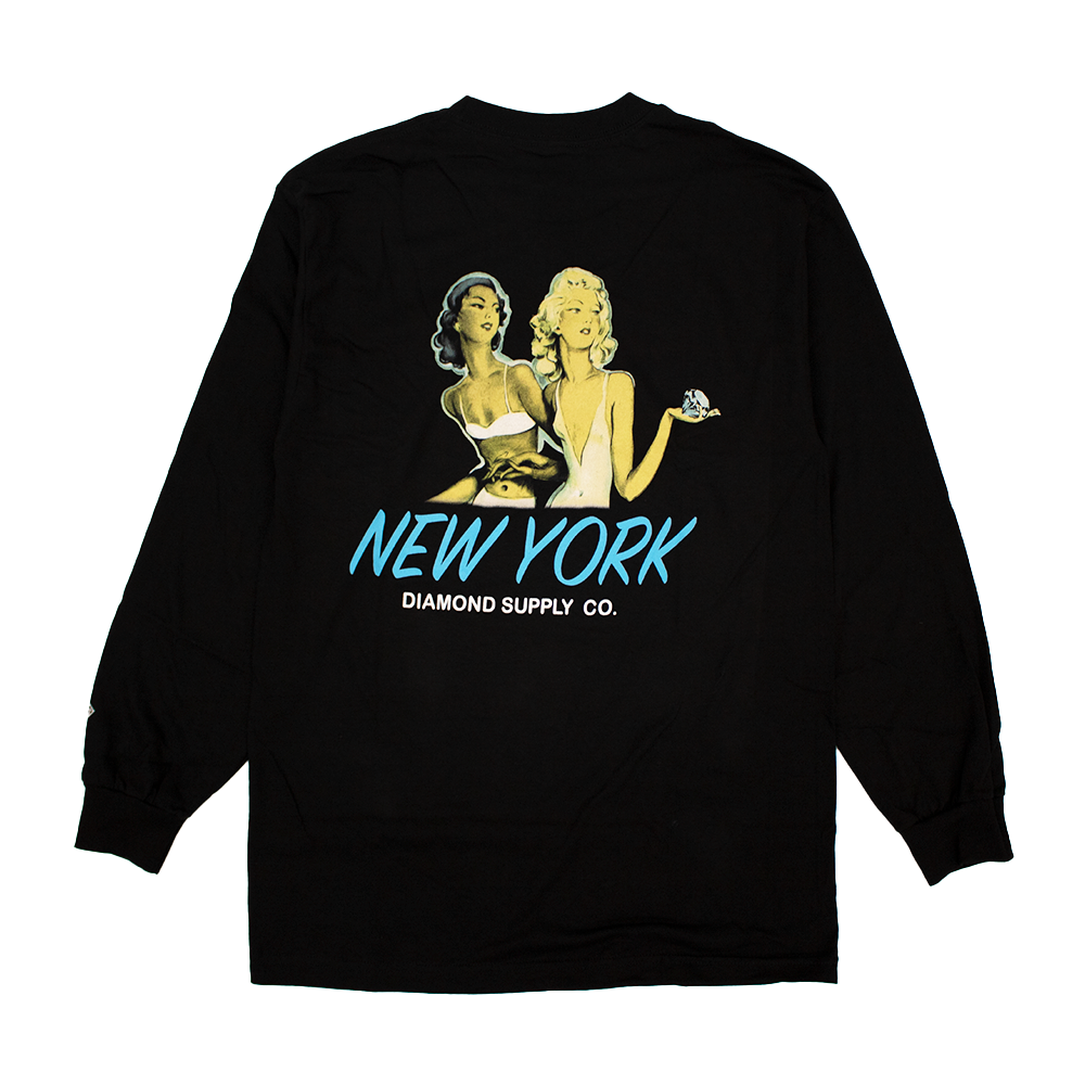 DIAMOND SUPPLY CO/NEW YORK L/S TEE