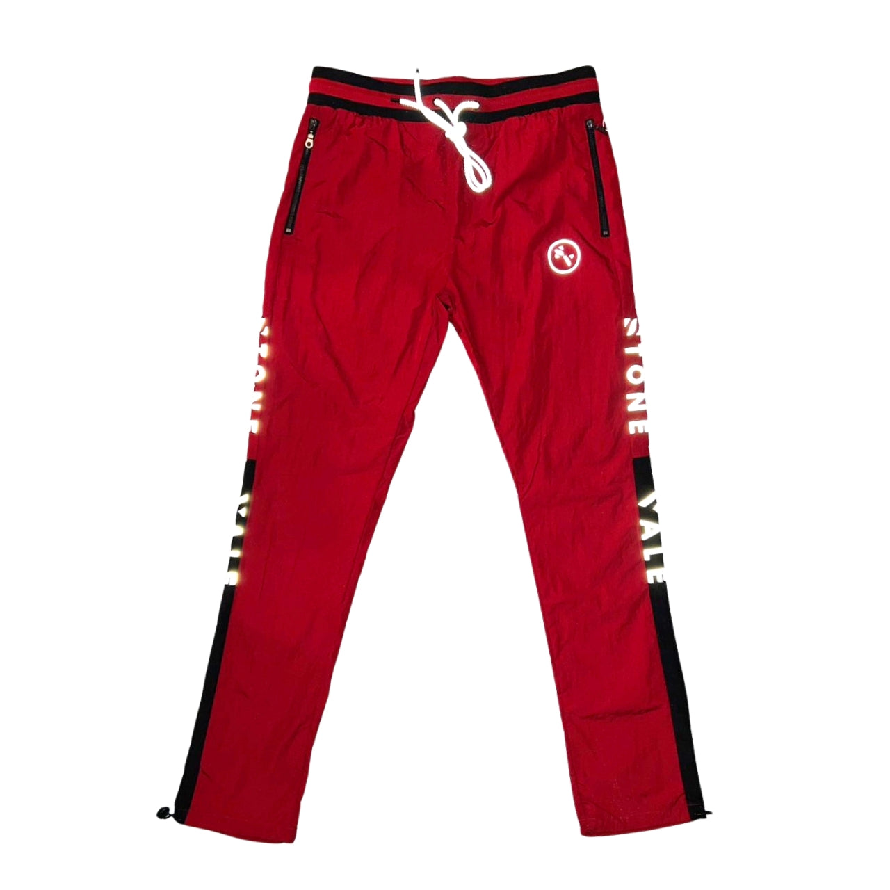 STONE VALE/NYLON TRACK PANTS