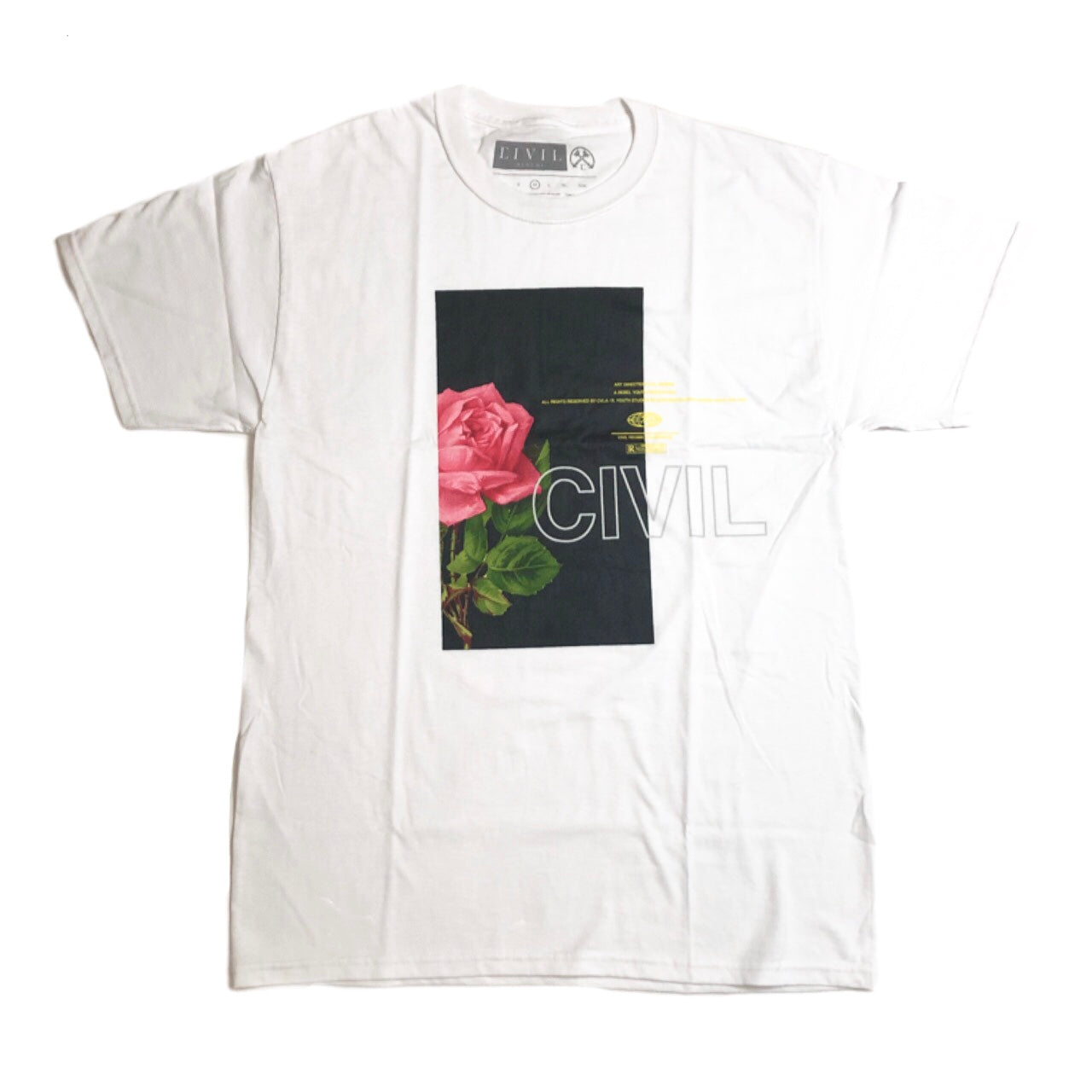 CIVIL REGIME/BLOOM BOX TEE