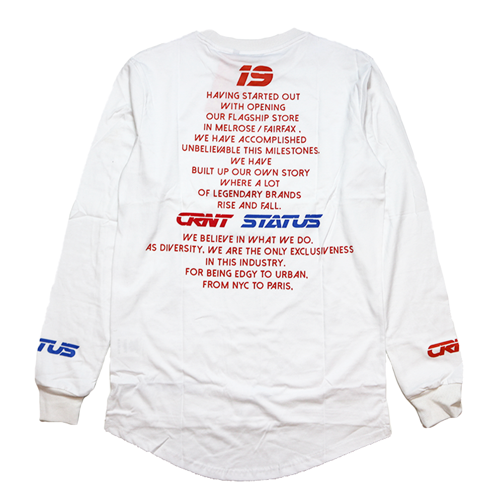COOPER9/CRNT STATUS WORLDWIDE L/S TEE