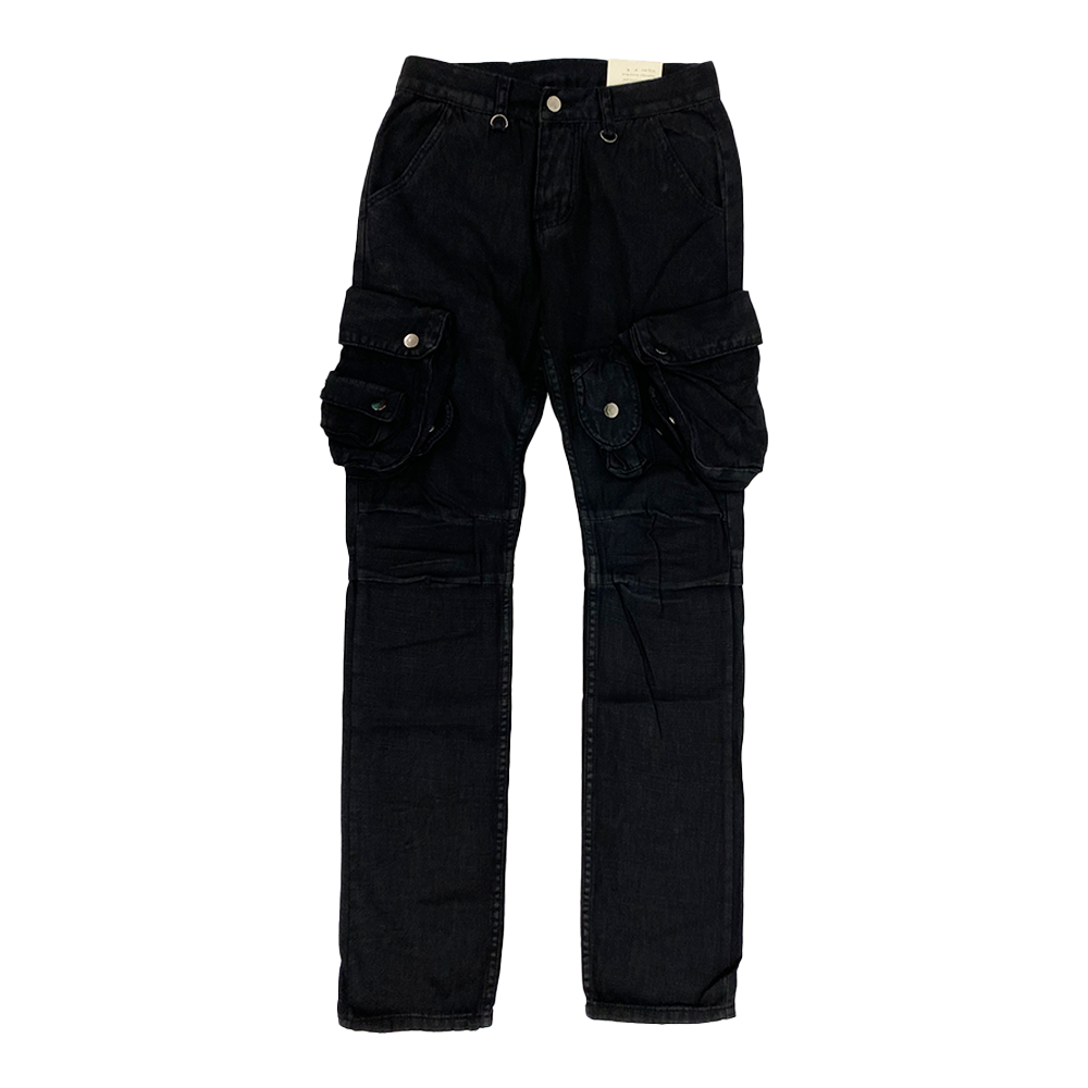 MNML/WAXED DENIM CARGO