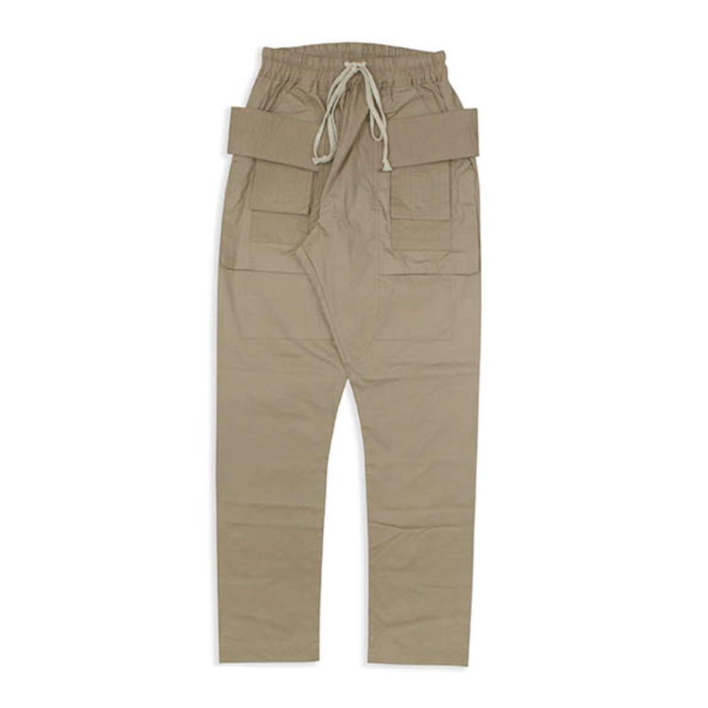 MNML/STONE-DROP CROTCH CARGO PANTS