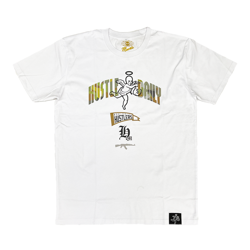 HASTA MUERTE/WHITE-JADE BILLION TEE