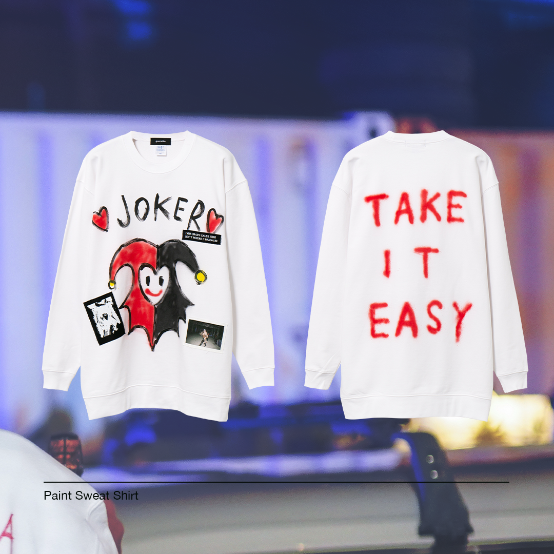 【t-Ace × guernika 】Paint sweat shirt