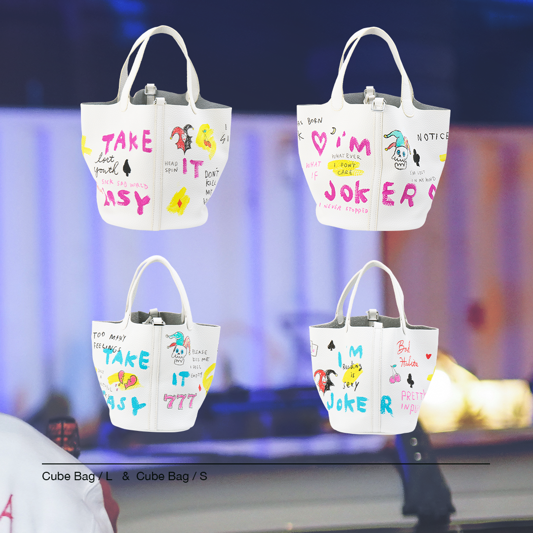 【t-Ace × guernika 】Cube Bag S