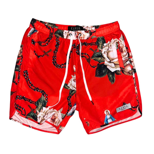 CIVIL REGIME/RED-HOLLY SHORTS